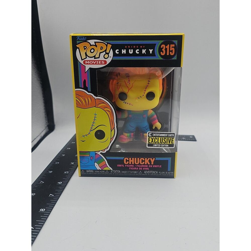 Funko Pop! Vinyl: Chucky (Black Light) - Entertainment Earth (EE) (Exclusive)...